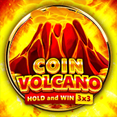 Coin Vilcano Hold and Win game icon on fair play hot shelf